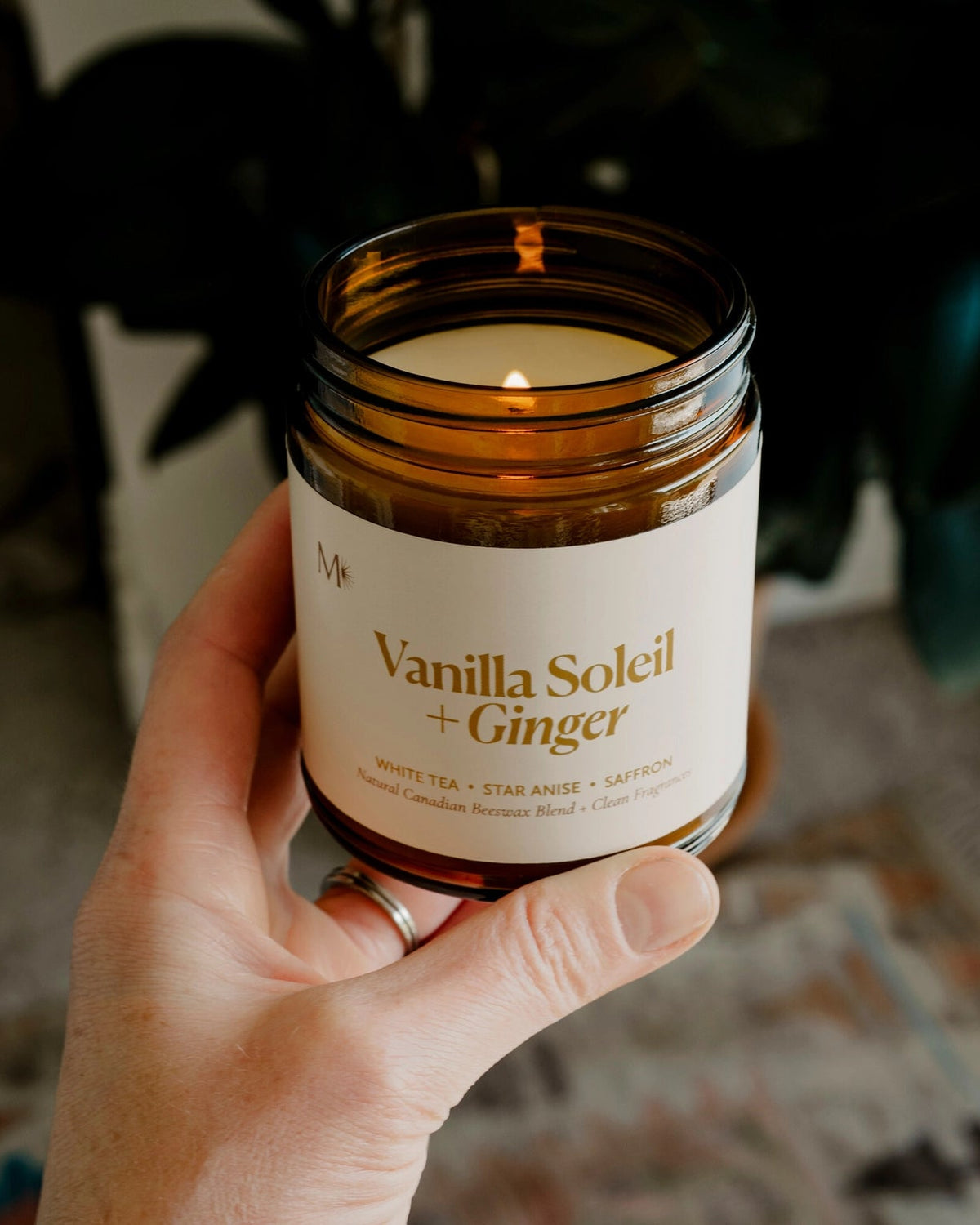 Vanilla Soleil + Ginger | Canadian Beeswax Candle