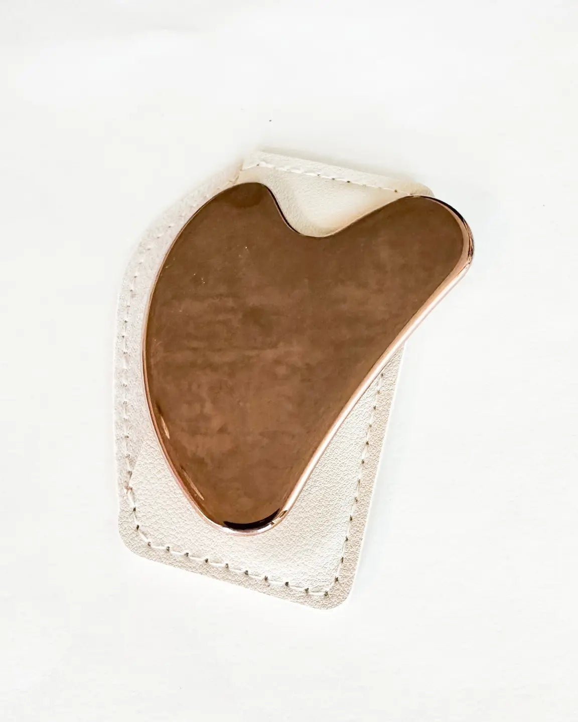 Elegant Stainless Steel Gua Sha – Rose Gold