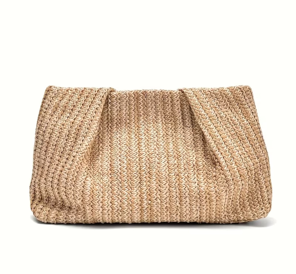 Woven Clutch Bag