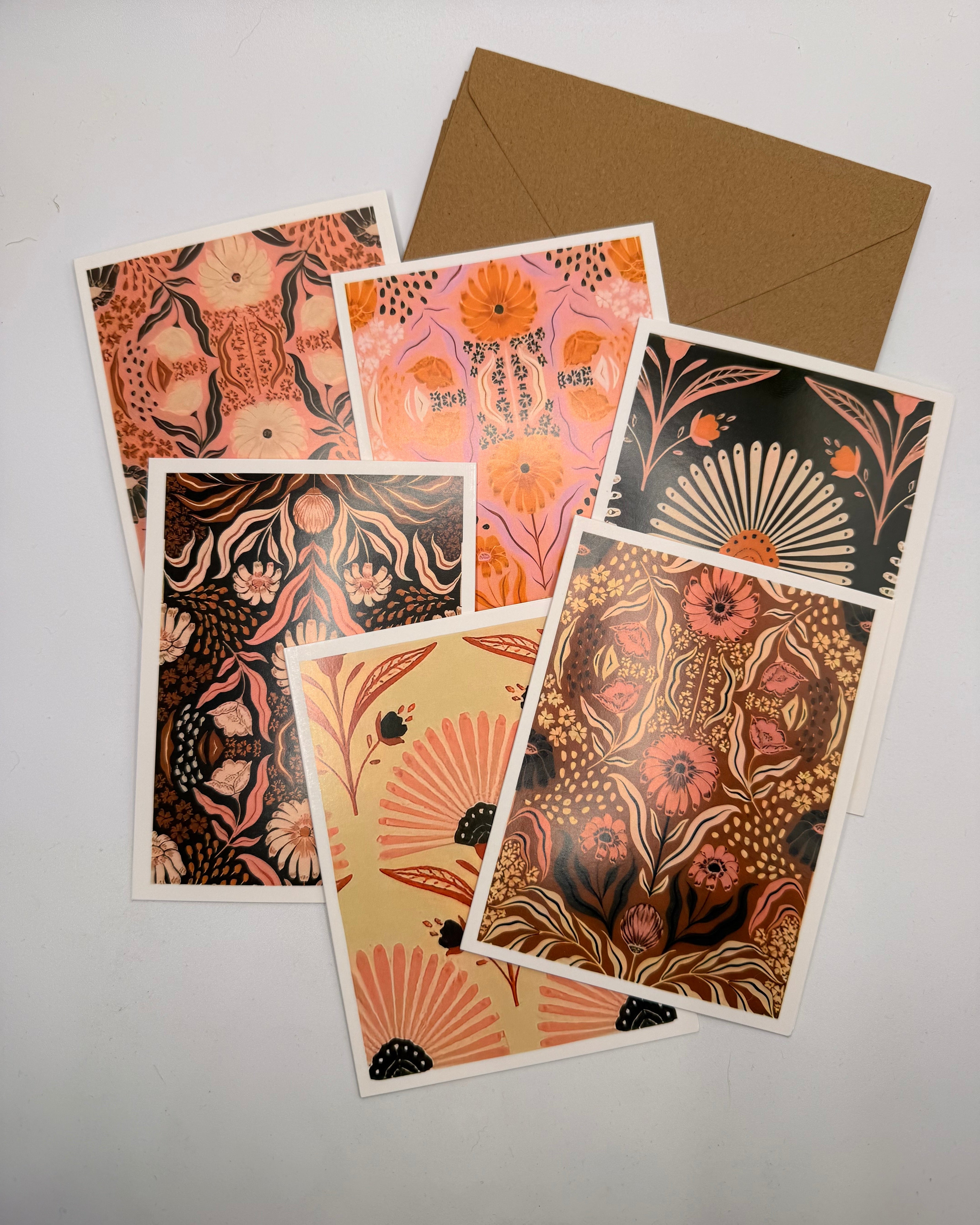 Botanical Greeting Card Set