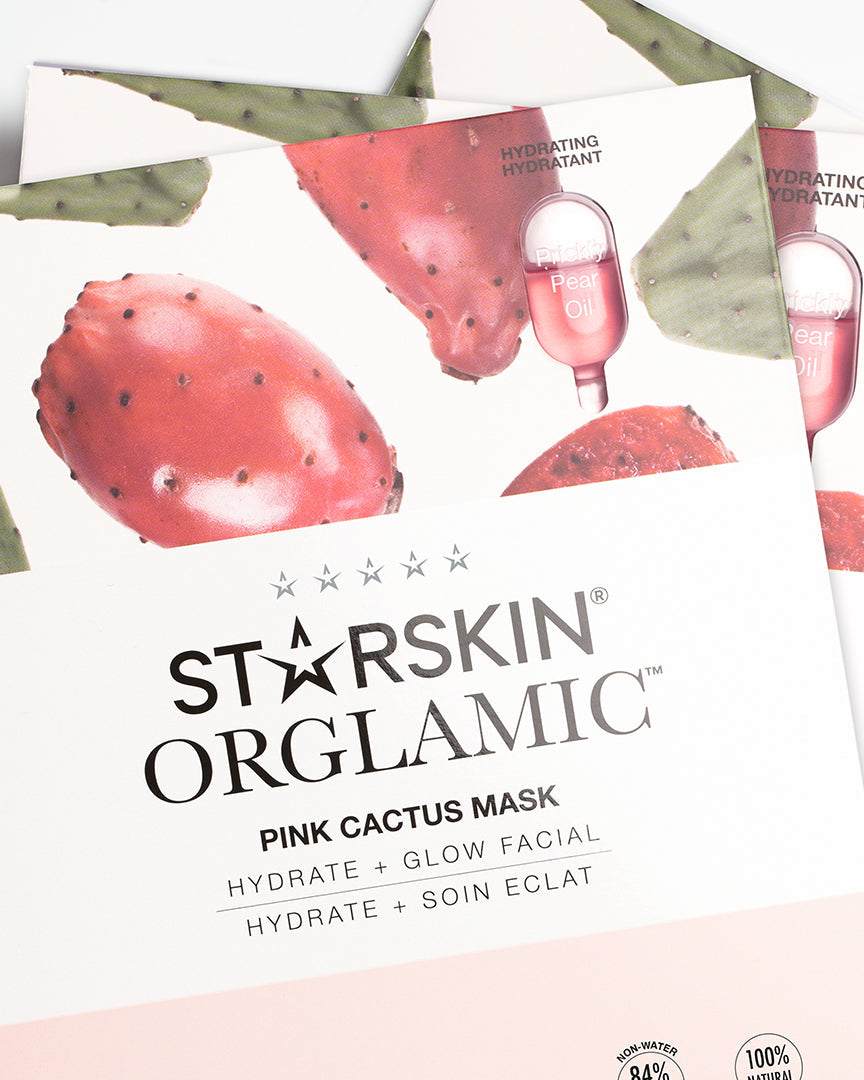 Cactus Glow Glass Mask