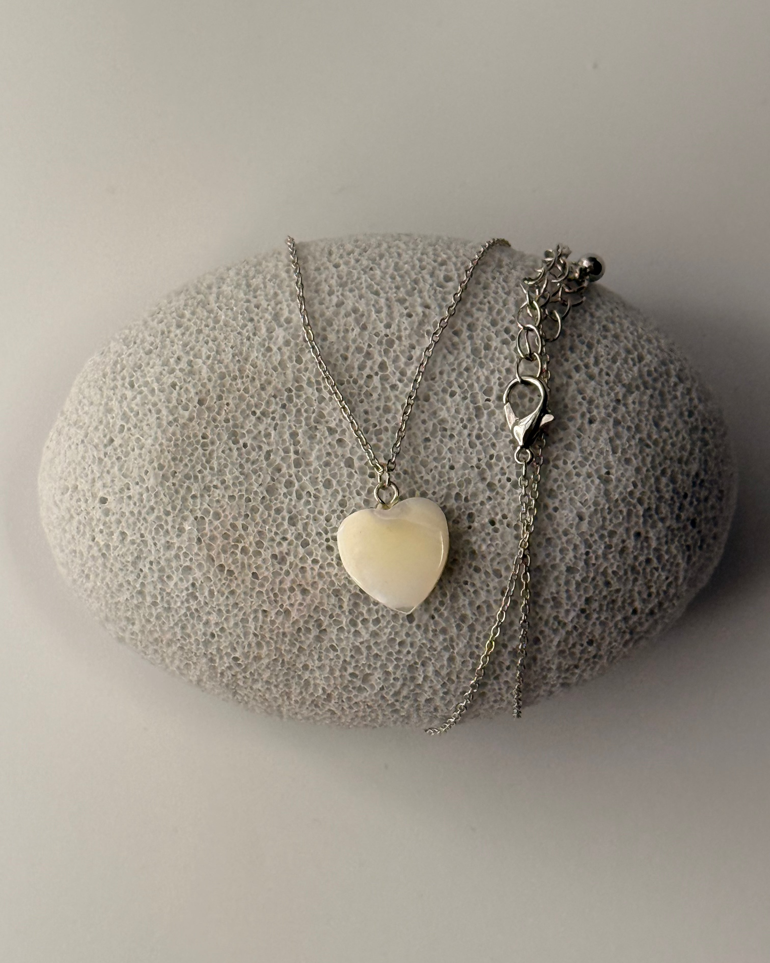 Minimilist Silver Mother of Pearl