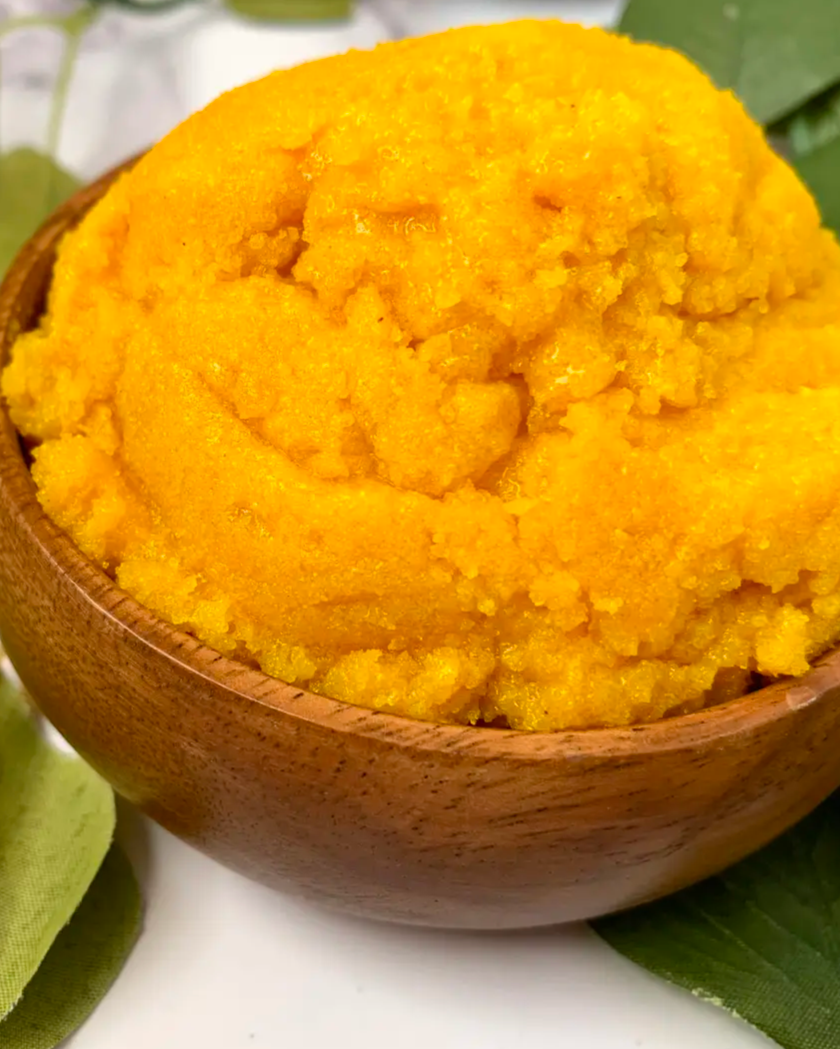 Turmeric and Manuka Honey Brightening Body Scrub