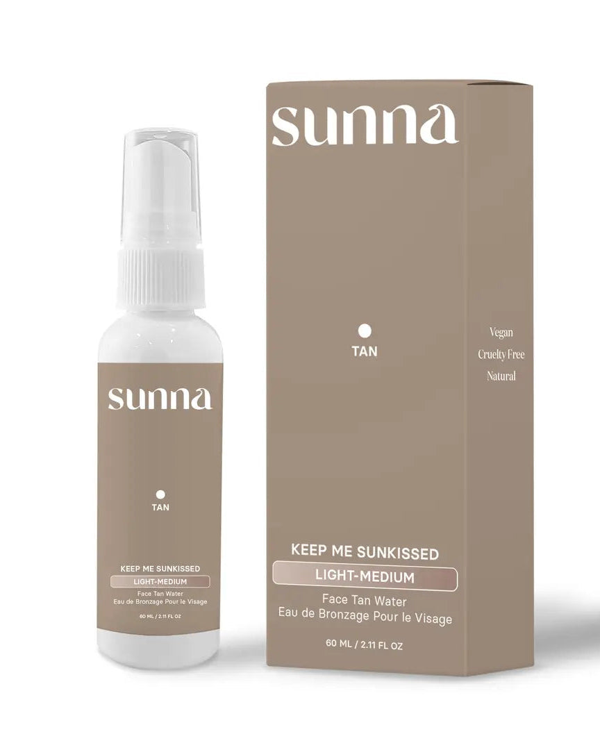 Face Tan Water 60 mL – Light/Medium