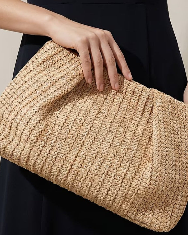 Woven Clutch Bag