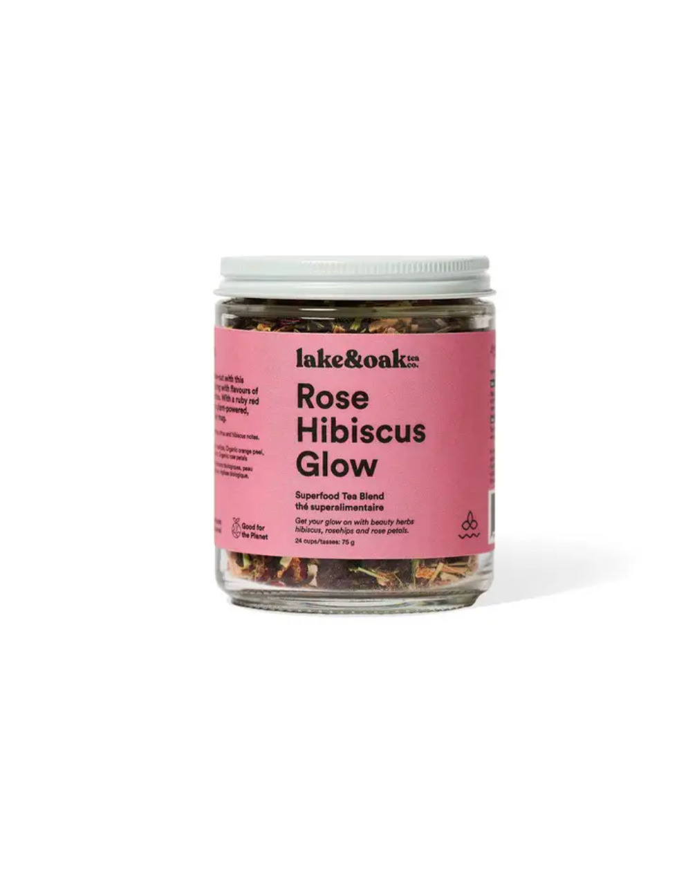 Rose Hibiscus Glow – Superfood Tea Blend